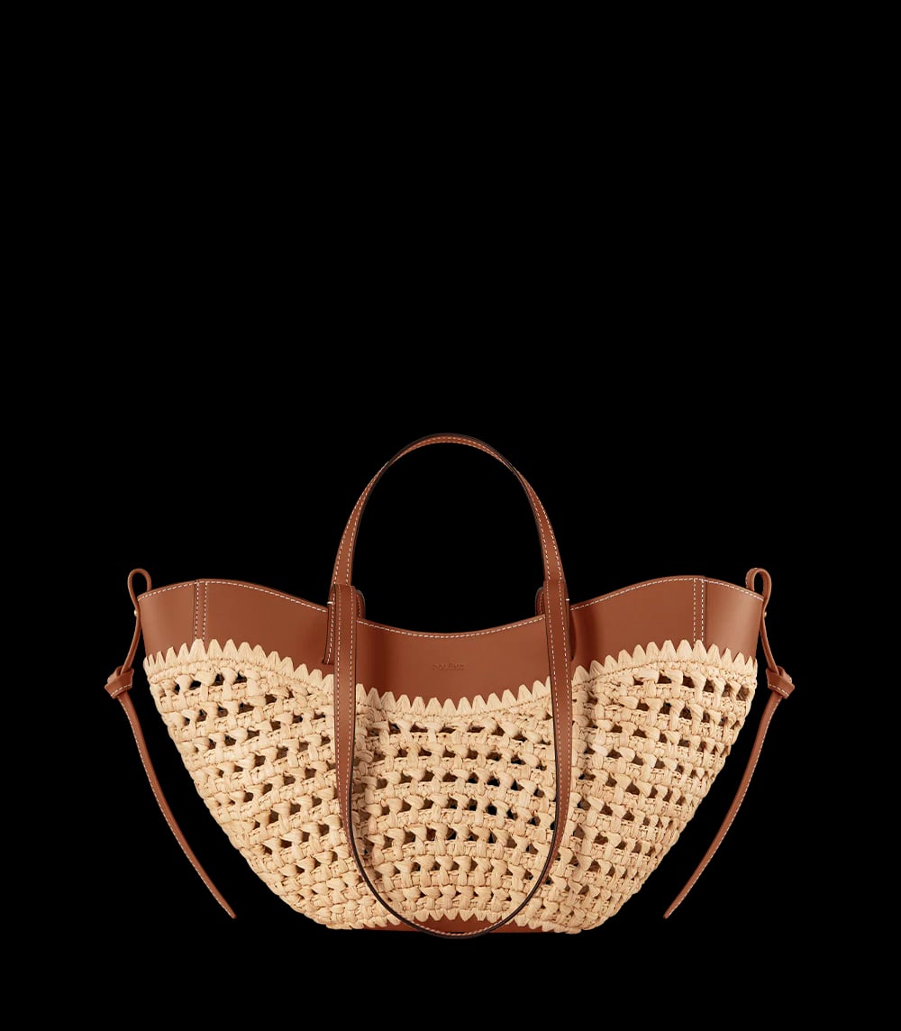 CYME MINI RAPHIA — RAPHIA NATUREL