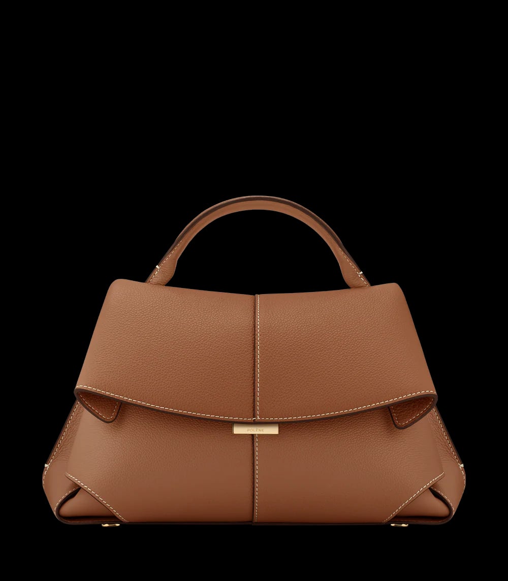 MOKKI — CUIR CAMEL GRAINÉ