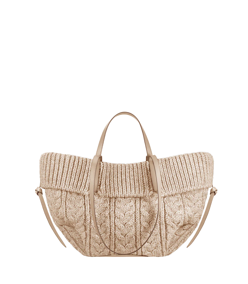 Sac Polène CYME MINI MÉRINOS — Mérinos Sable